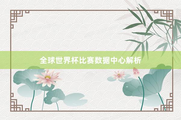 全球世界杯比赛数据中心解析